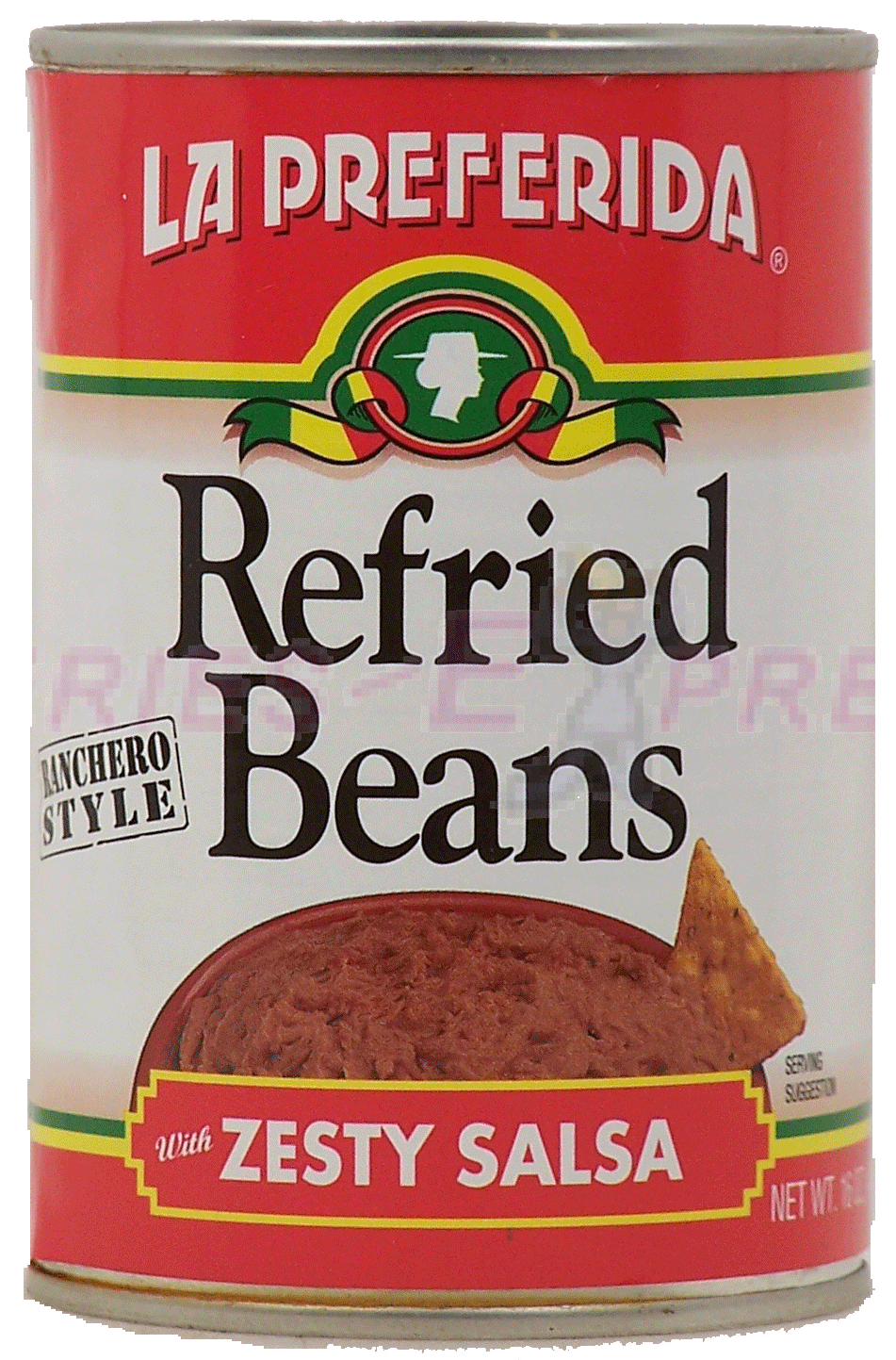 La Preferida  refried beans with zesty salsa Full-Size Picture